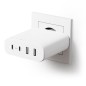 Alogic 4X100 Universal White Usb